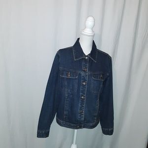 Bill Blass Vintage Jean Jacket Indigo